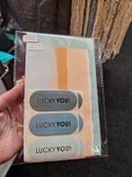 6 cadeauzakjes & 6 stickers (VOORDEELSET), Divers, Papier cadeau, Ophalen of Verzenden