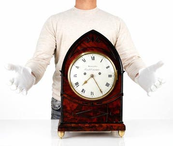 Pendule - Rivers & Son Cornhill London - Antiek - Mahonie -, Antiek en Kunst
