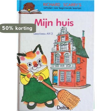Mijn huis / Richard Scarrys verhalen voor beginnende, Livres, Verzenden, Scarry