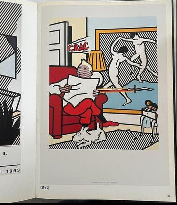 Roy Lichtenstein (1923-1997) (after) - Tintin Reading