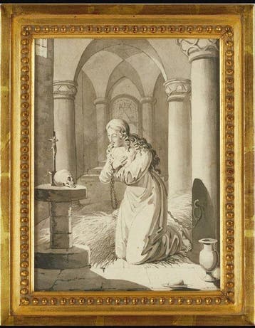 Moritz Retzsch (1779–1857), After - Gretchen im Kerker