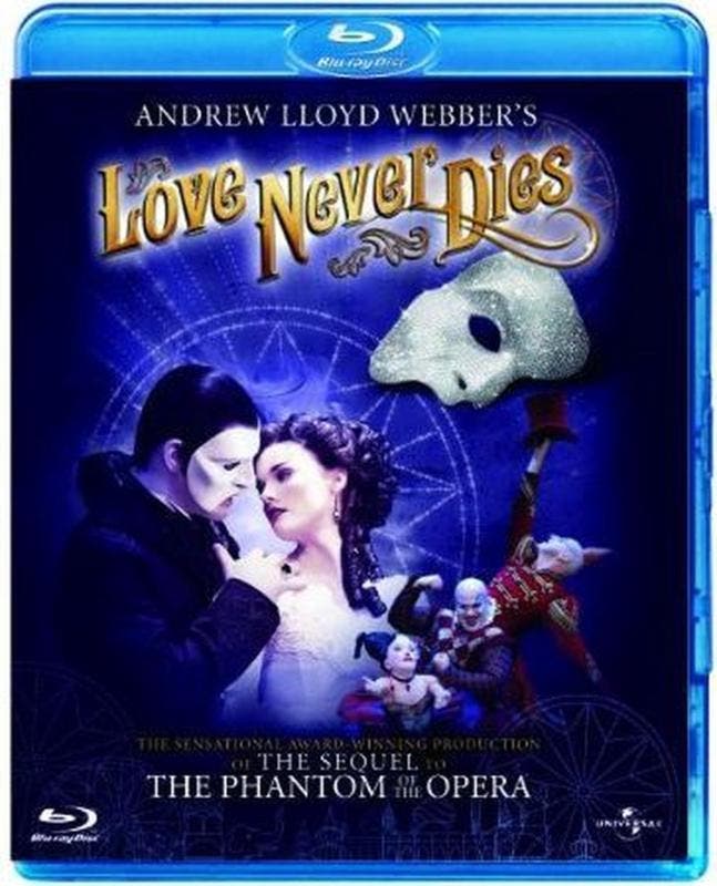 Andrew Lloyd Webber Love Never Dies (blu-ray tweedehands, Cd's en Dvd's, Blu-ray, Ophalen of Verzenden