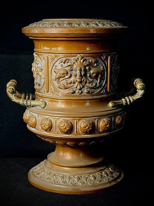 Champagne koeler - Metaal - koper (gebronzeerd of verguld) -, Antiek en Kunst, Antiek | Meubels | Stoelen en Sofa's