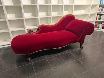 Chaise longue - Fluweel - Chaise longue