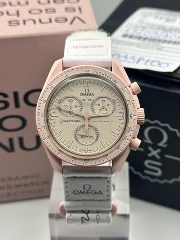 Omega x Swatch - MoonSwatch - Mission to Venus - Sans prix, Handtassen en Accessoires, Horloges | Heren, Nieuw
