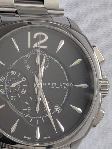 Hamilton - Jazzmaster Auto Chrono - H36516135 - Homme -, Nieuw