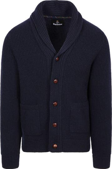 Barbour Vest Shawl Hartland Navy maat Maat 52/54 (L) Heren, Verzenden