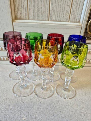 Nachtmann - Drankservies (8) - Kristal, Glas - Antika