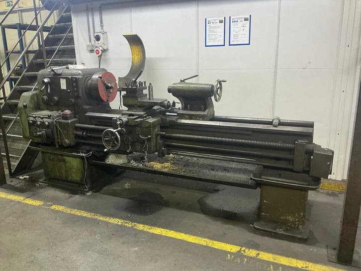Online veiling - 1969 TARNOW TUJ48P x1500 Draaibank, Zakelijke goederen, Machines en Bouw | Metaalbewerking, Ophalen
