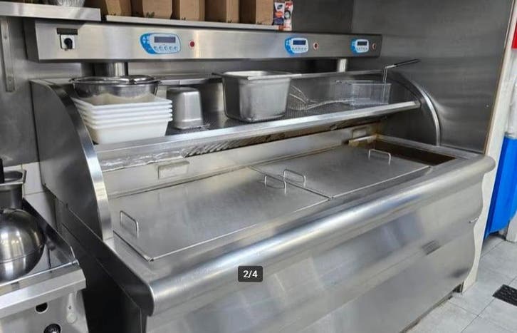 Perfecta Viseco visbakwand bakwand friteuse, Zakelijke goederen, Horeca | Keukenapparatuur, Ophalen of Verzenden