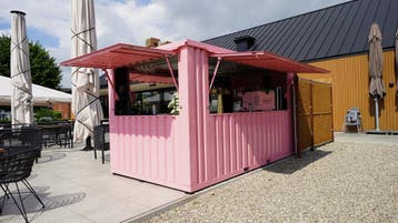 Container bar leverbaar in heel België! | snel beschikbaar!, Doe-het-zelf en Bouw, Ophalen