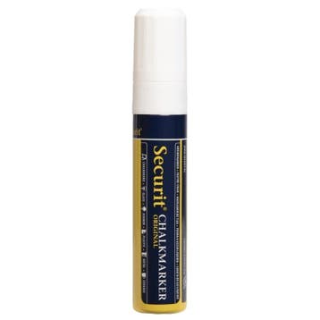 Wisbare krijtstift 15mm wit | Regenbestendig |, Verzenden, Nieuw in verpakking