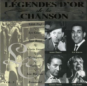 Various - Légendes DOr De La Chanson Vol. 3, Verzenden, Gebruikt
