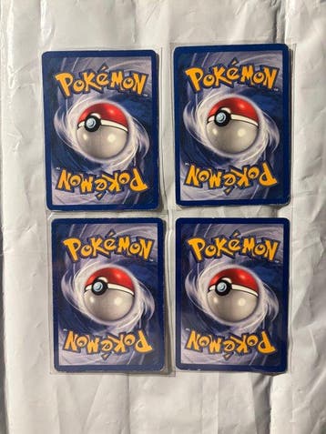 Pokémon - 4 Card - Venusaur, Hitmonchan, Pidgeot, Pinsir, Nieuw