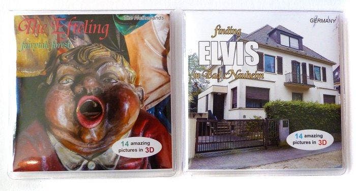 Viewmaster 2-reel sets Efteling Fairytale Forest & Finding, Verzamelen, Foto-apparatuur en Filmapparatuur
