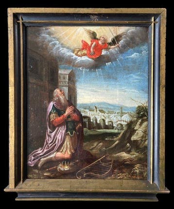 European School (XVI-XVII) - King David Approached by the