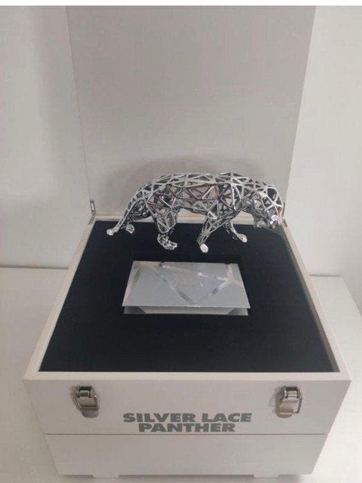 Richard Orlinski (1966) - Panther Silver Lace, Antiquités & Art, Art | Objets design