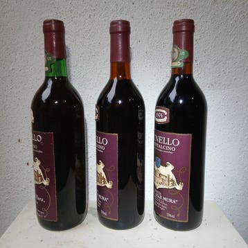 1970 Riserva, 1970, 1974 Poggio alle Mura - Brunello di, Nieuw