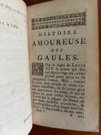 Bussi Rabutin - Histoire Amoureuse des Gaules - 1754