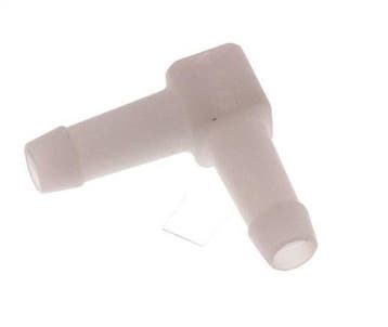 Connecteur de tuyau coudé en POM 3 mm [20 pièces]., Verzenden