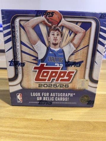 2025/26 Topps Topps 2025/26 Gesigneerde kaart, Parallel, Nieuw