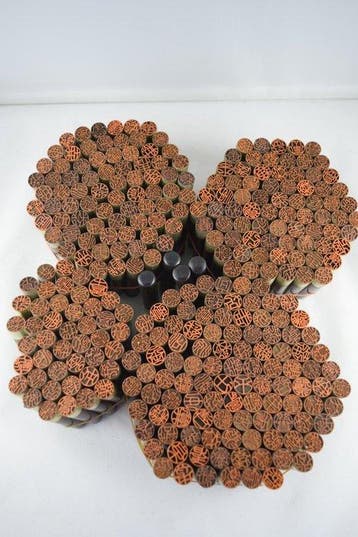 Japan Hout 300 luxe houten Hanko-stempels, unieke Japanse, Antiek en Kunst