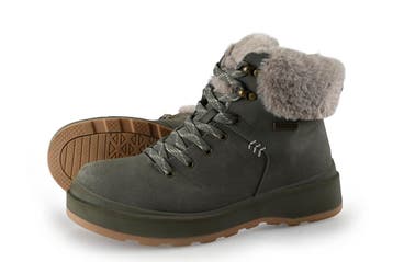 Skechers Snowboots in maat 39 Groen, Kleding | Dames, Skechers, Verzenden, Snowboots, Zo goed als nieuw