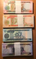 Mozambique. - 50 x 50 000, 100 000, 200 000 and 500 000