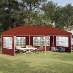 vidaXL Pop-up Feesttent 575 x 289 x 245 cm Terracotta, Verzenden, Nieuw