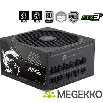 MSI MAG A1200PLS PCIE5, Verzenden, Nieuw