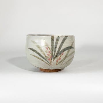 Inui Nobuyuki () - Chawan - Aardewerk - Kissou Grass
