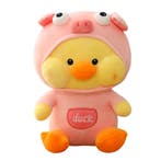 Kuiken Roze Beer Kawaii Knuffel 35cm, Verzenden, Nieuw