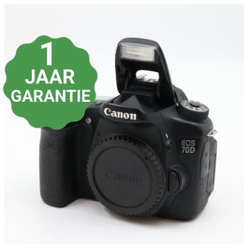 10% korting | Canon EOS 70D body | Tweedehands, Verzenden, Zo goed als nieuw, Canon
