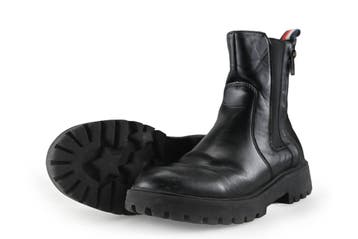 Tommy Hilfiger Boots in maat 38 Zwart, Verzenden, Zwart, Overige typen, Zo goed als nieuw