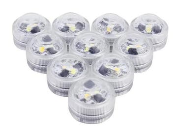 Veiling - 10X Mini led lamp warm wit, Nieuw