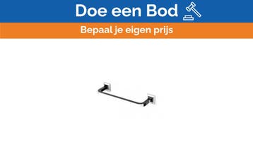 Bieden: Zucchetti Bellagio towel holder 300 mm, Doe-het-zelf en Bouw, Sanitair, Ophalen of Verzenden, Nieuw