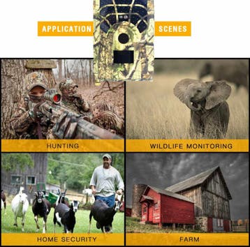 Wildlife camera wildcamera jachtcamera FULLHD wild waterdich, Verzenden, Nieuw