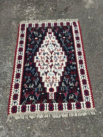 Turks-Anatolisch kilim - Vloerkleed - 157 cm - 117 cm, Nieuw