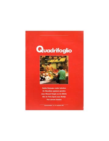 1987 ALFA ROMEO QUADRIFOGLIO MAGAZINE 19 NEDERLANDS, Nieuw