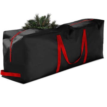 Kerstboom Opbergtas Kerst 165x38x76cm Zwart Draagtas Opruime, Verzenden, Nieuw