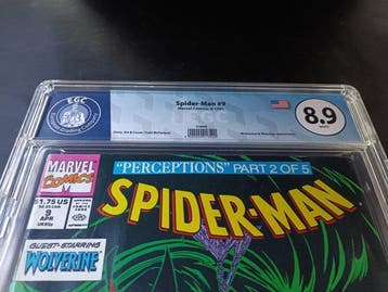 Spider-Man (Vol. 1) #9 - EGC 8.9 - Perceptions, part 2 - 1