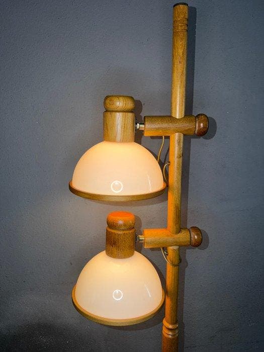Solbacken - Staande lamp - Metaal, Plastic, Hout - Een, Antiek en Kunst, Kunst | Designobjecten