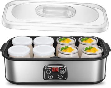 Fohere Yoghurtmachine RVS | 34% korting | Retour deal, Verzenden, Zo goed als nieuw