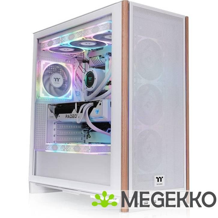 Thermaltake S370 WS Snow RGB, Computers en Software, Computerbehuizingen, Nieuw, Verzenden