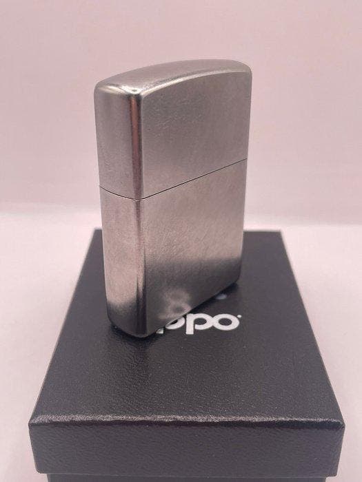 Zippo - ZIPPO FLAMME Orange Gravé - Zonder minimumprijs -, Collections, Articles de fumeurs, Briquets & Boîtes d'allumettes