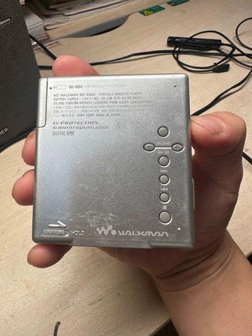 Sony - MZ-E620 Draagbare minidisc-speler