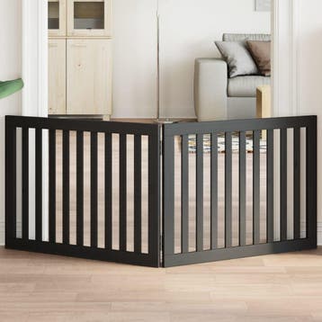 vidaXL Hondenhek inklapbaar 2 panelen 160 cm populierenhout, Verzenden