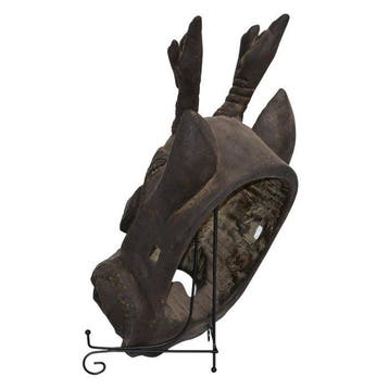 Garuda-masker van gesneden hout – Nepalees rituele kunst –, Antiquités & Art