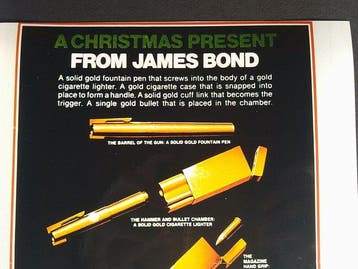 James Bond 007: The Man with the Golden Gun - Christopher, Nieuw