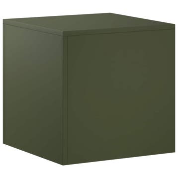 vidaXL Plantenstand Olijfgroen 40 x 40 x 40 cm weervast, Tuin en Terras, Verzenden, Nieuw
